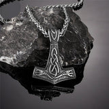 Vikings Serpent Thor Hammer Necklace Necklaces Viking Warriors