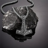 Vikings Serpent Thor Hammer Necklace Necklaces Viking Warriors