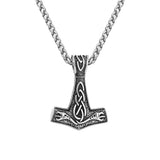 Vikings Serpent Thor Hammer Necklace Necklaces Viking Warriors