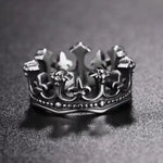 Vintage Crown King Ring ring Viking Warriors