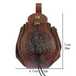 Vintage Medieval Viking Belt Bag bag Viking Warriors