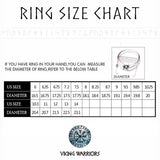 Vintage Rune Rings Rings Viking Warriors