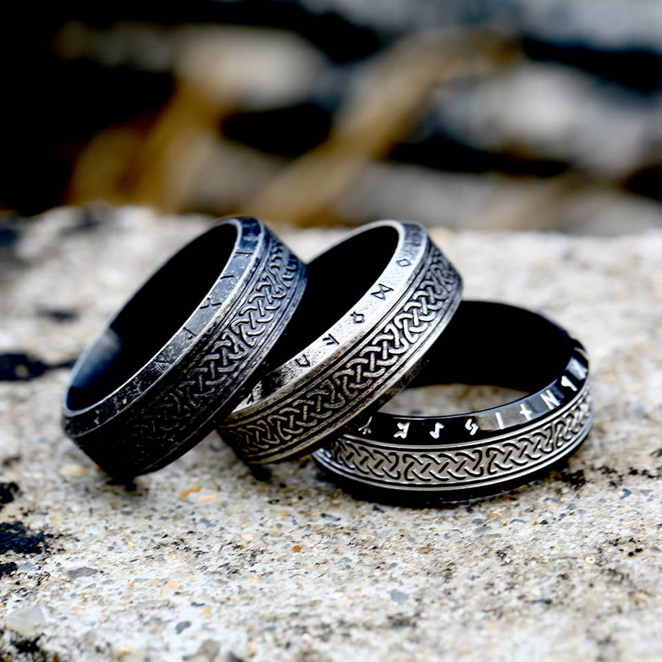 Vintage Rune Rings | Viking Warriors