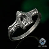 Vintage Skull Ring Rings Viking Warriors