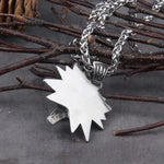 Witcher Wolf head Necklace Necklaces Viking Warriors