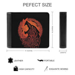 Wolf Wallet Credit Card Holder Wallets & Money Clips Viking Warriors