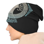 Yggdrasil Beanie Hat Viking Tree of Life Cap Beanie Viking Warriors