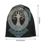 Yggdrasil Beanie Hat Viking Tree of Life Cap Beanie Viking Warriors
