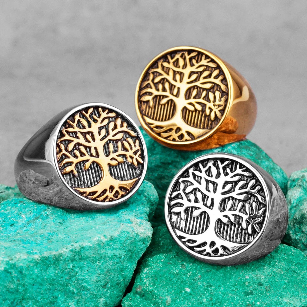 Tree of Life Band Ring in Sterling Silver | Silpada